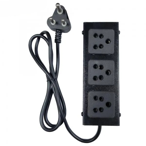 Black 5A PDU Power Strip – Ideal for Server & CCTV Racks! Buy Yours