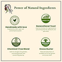 Jadamudi Natural Hair Oil (1 Lit)+SilverCoin