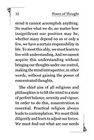 Power of thought