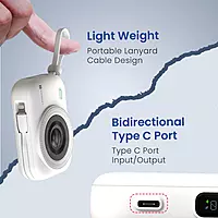 Portronics Power Shutter Wireless Magnetic Power Bank | 15W Wireless Charging, 22.5W Type-C PD Output, In-Built Type-C & 8-Pin Cable, LED Display Portronics Power Shutter Wireless Magnetic Power Bank | 15W Wireless Charging, 22.5W Type-C PD Output, In-Built Type-C & 8-Pin Cable, LED Display