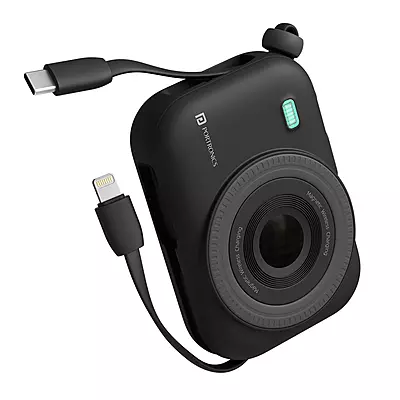 Portronics Power Shutter Wireless Magnetic Power Bank | 15W Wireless Charging, 22.5W Type-C PD Output, In-Built Type-C & 8-Pin Cable, LED Display Portronics Power Shutter Wireless Magnetic Power Bank | 15W Wireless Charging, 22.5W Type-C PD Output, In-Built Type-C & 8-Pin Cable, LED Display