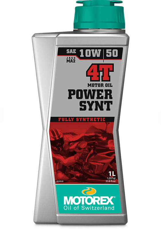 Motorex POWER SYNT 4T SAE 10W/50 MA2 Motorex POWER SYNT 4T SAE 10W/50 MA2