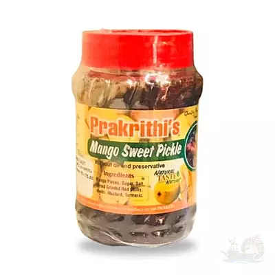 Prakrithiโs Mango Sweet Pickle- 300g