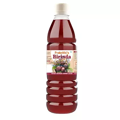 Prakrithi's Birinda Squash Sugar Free- 700ml