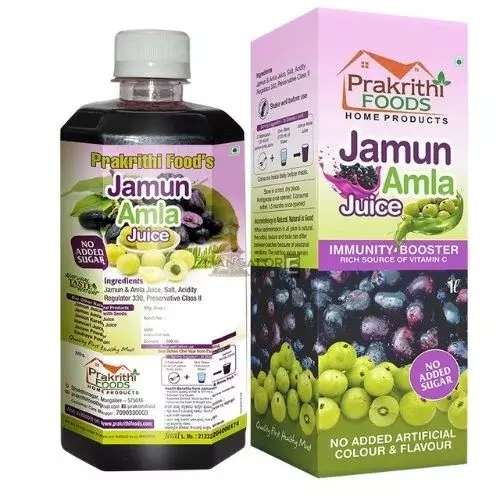 Prakrithi's Jamun Amla Juice