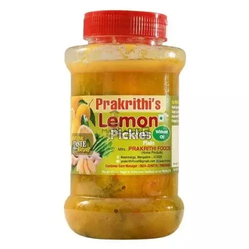 Prakrithi's Lemon Pickle