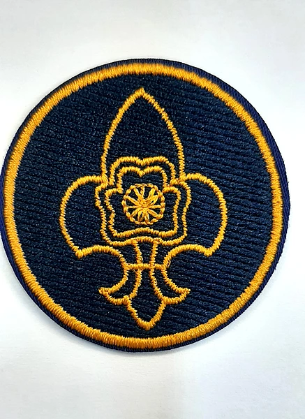 Pravesh Badge C/B New Round Embroidery