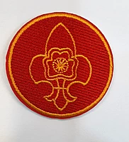 Pravesh Badge R/R New Round Embroidery