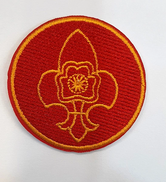 Pravesh Badge R/R New Round Embroidery