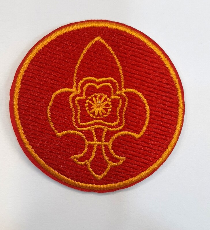 Pravesh Badge R/R New Round Embroidery-(50 pcs)