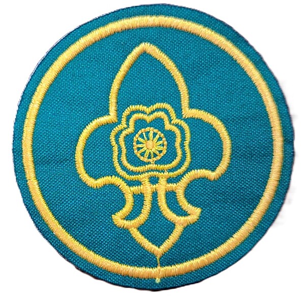 Pravesh Badge S/G New Round Embroidery