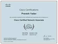 Cisco Certified Network Associate (CCNA 200-301) Voucher