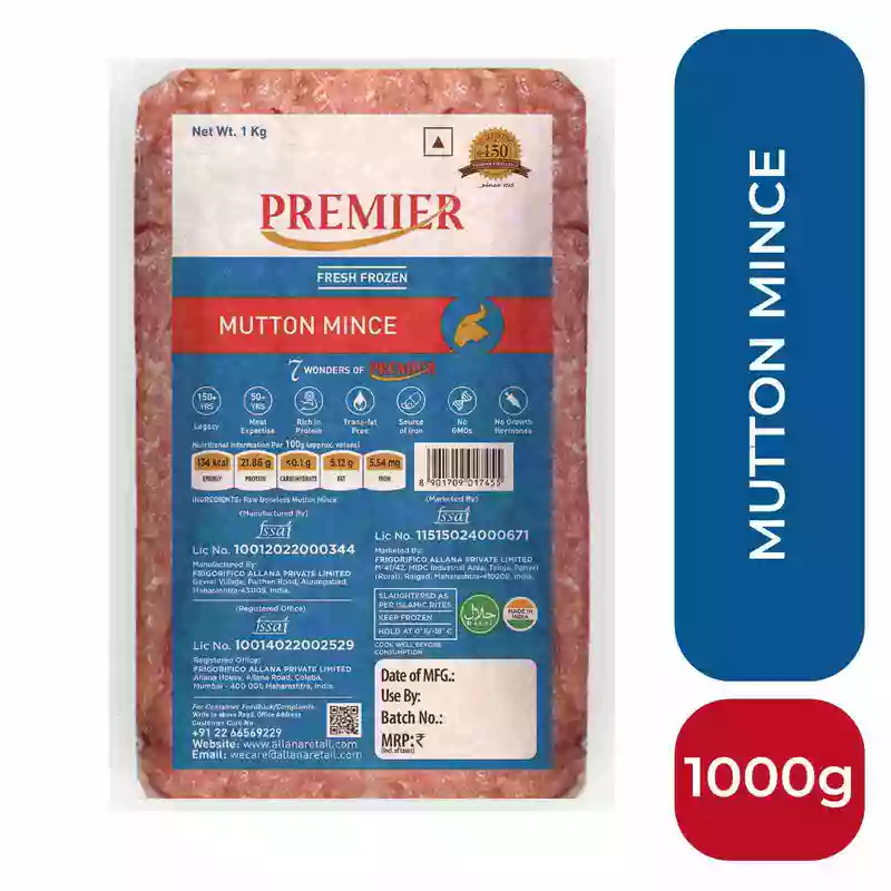 Mutton Premier Minced - H