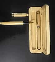 Bamboo ball pen with elegant gift box for professionals and corporate events Bamboo ball pen with elegant gift box for professionals and corporate events