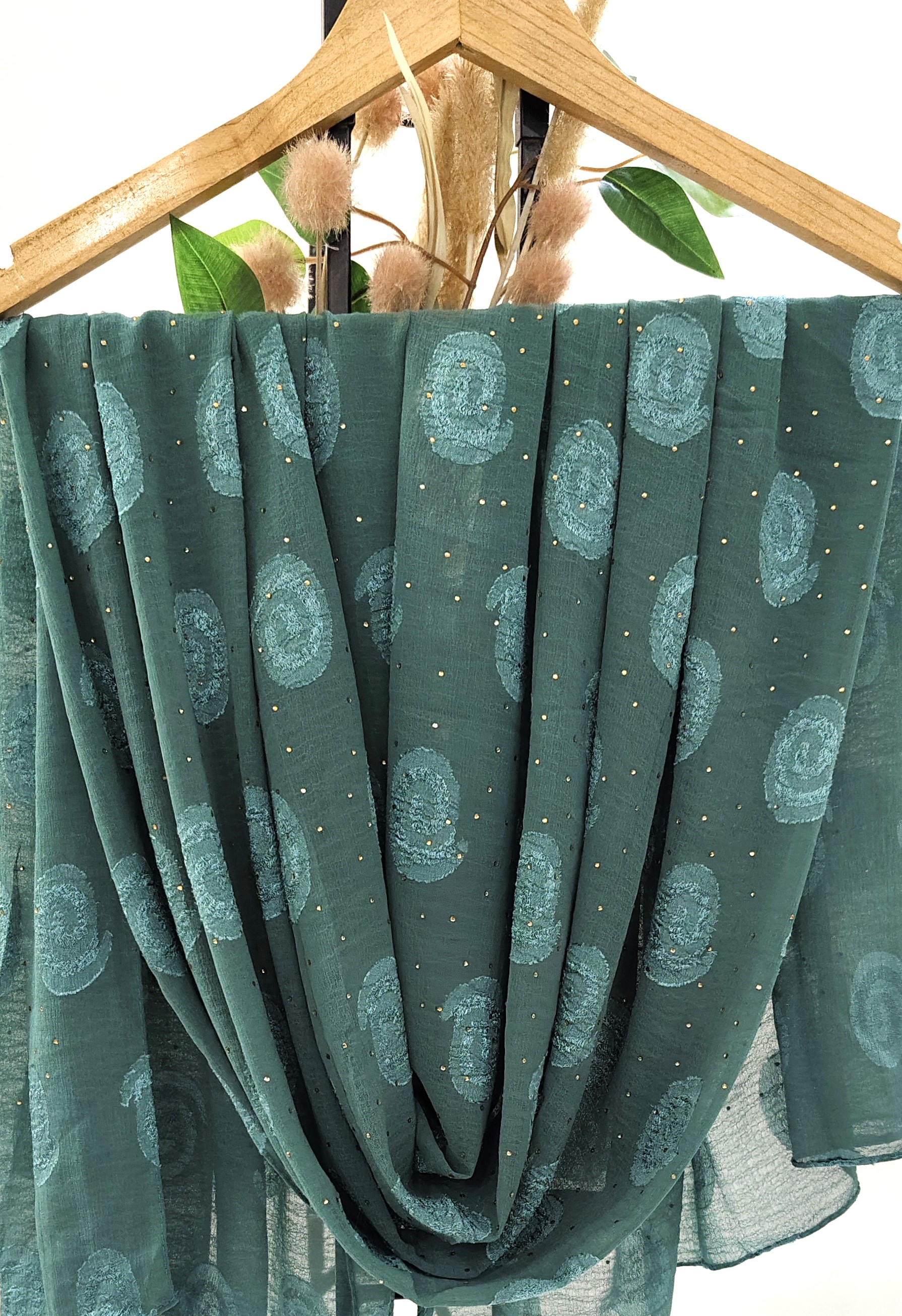 Premium Chiffon Butti With Stones Hijab