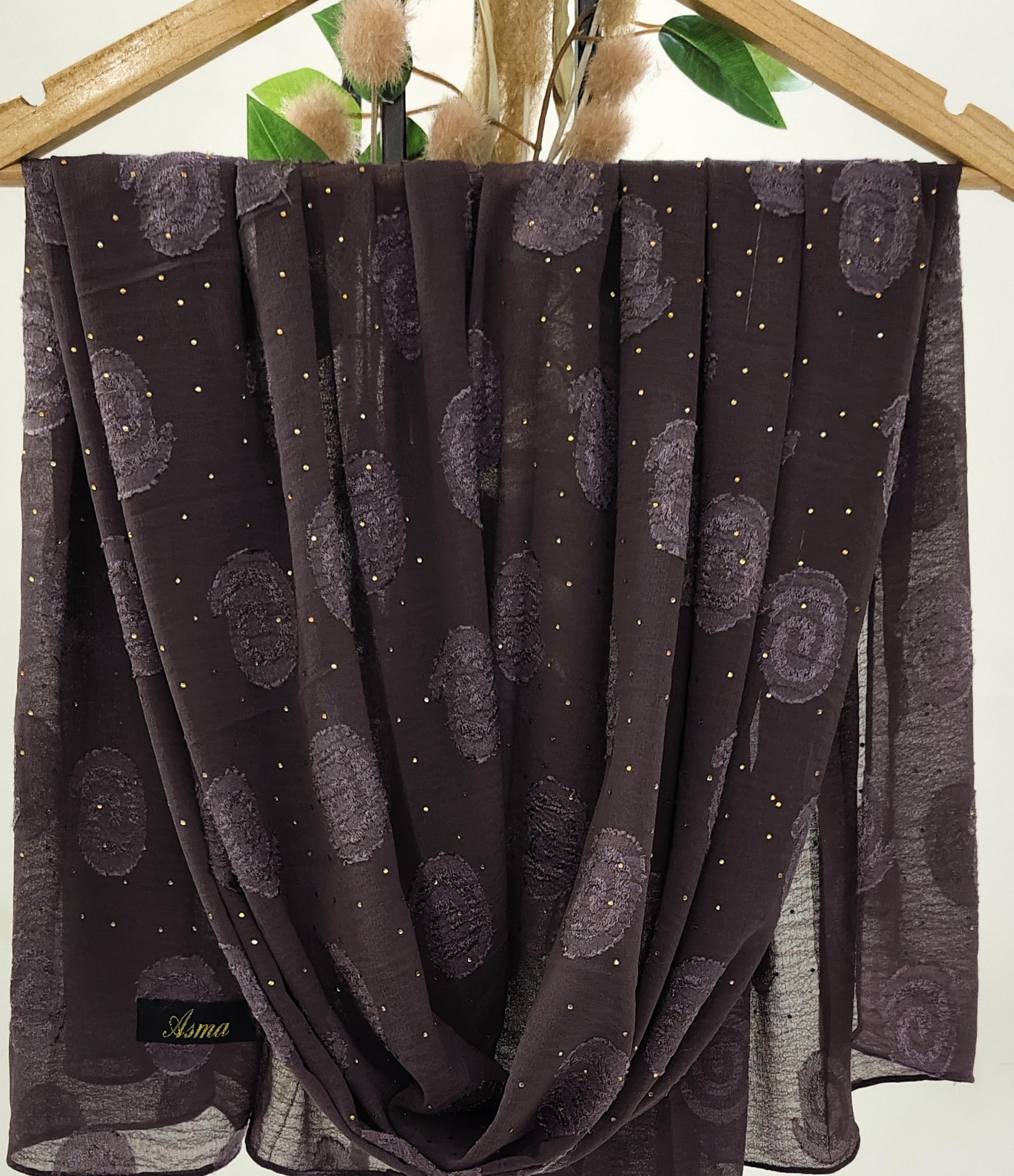 Premium Chiffon Butti With Stones Hijab