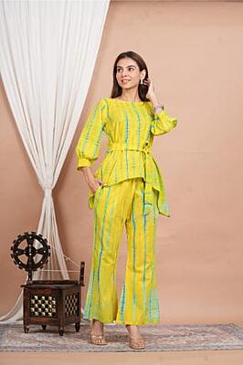 Premium Cotton Co-Ord Set Catalogue 19-Yellow-1 Premium Cotton Co-Ord Set Catalogue 19-Yellow-1
