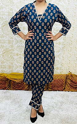 Premium Cotton Co-Ord Set Catalogue 22-NavyBlue-1 Premium Cotton Co-Ord Set Catalogue 22-NavyBlue-1