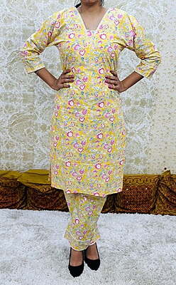 Premium Cotton Co-Ord Set Catalogue 22-Yellow-1 Premium Cotton Co-Ord Set Catalogue 22-Yellow-1