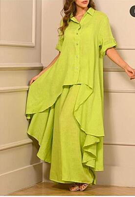 Premium Cotton Co-Ord Set Catalogue 3-Green Premium Cotton Co-Ord Set Catalogue 3-Green