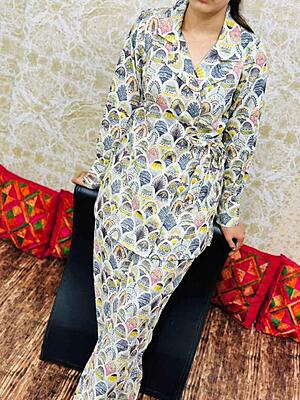 Premium Cotton Three Piece Co-Ord Set Catalogue 2-Grey-3 Premium Cotton Three Piece Co-Ord Set Catalogue 2-Grey-3