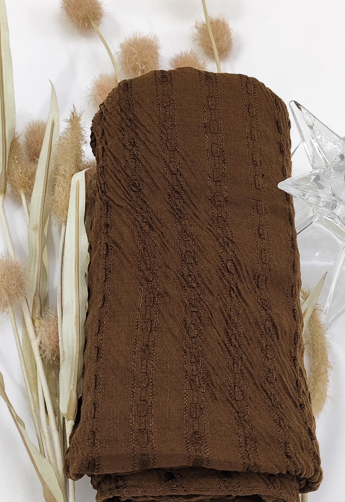 Premium Jasmine Cotton Thread Butti Hijab