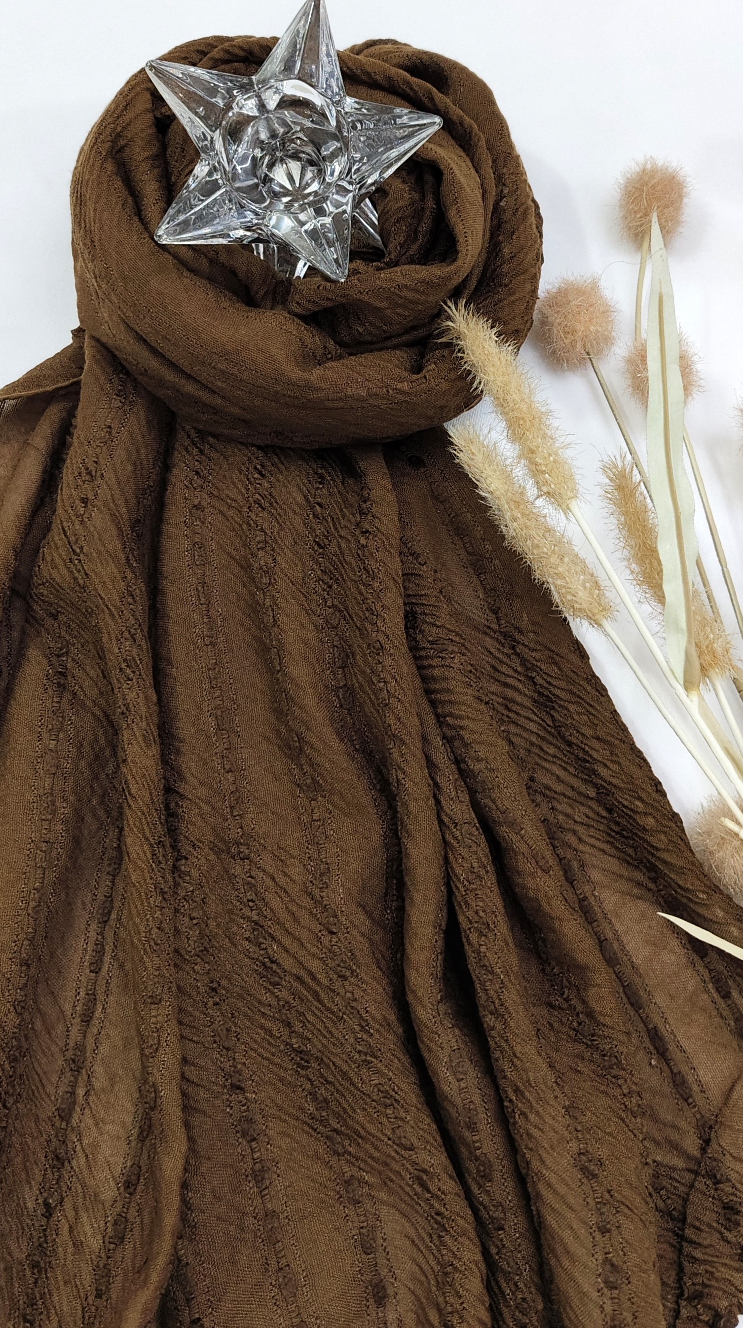 Premium Jasmine Cotton Thread Butti Hijab