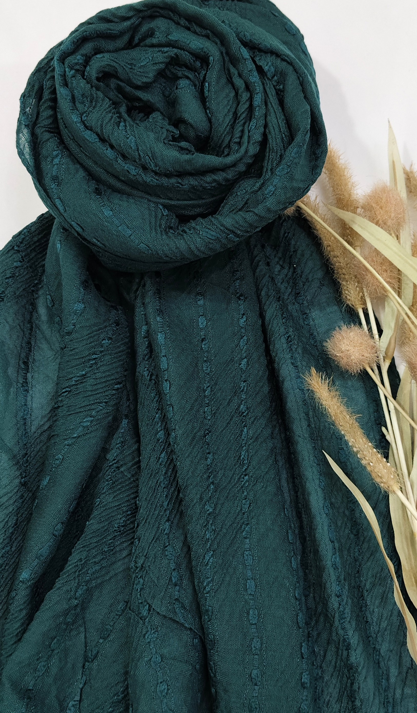 Premium Jasmine Cotton Thread Butti Hijab