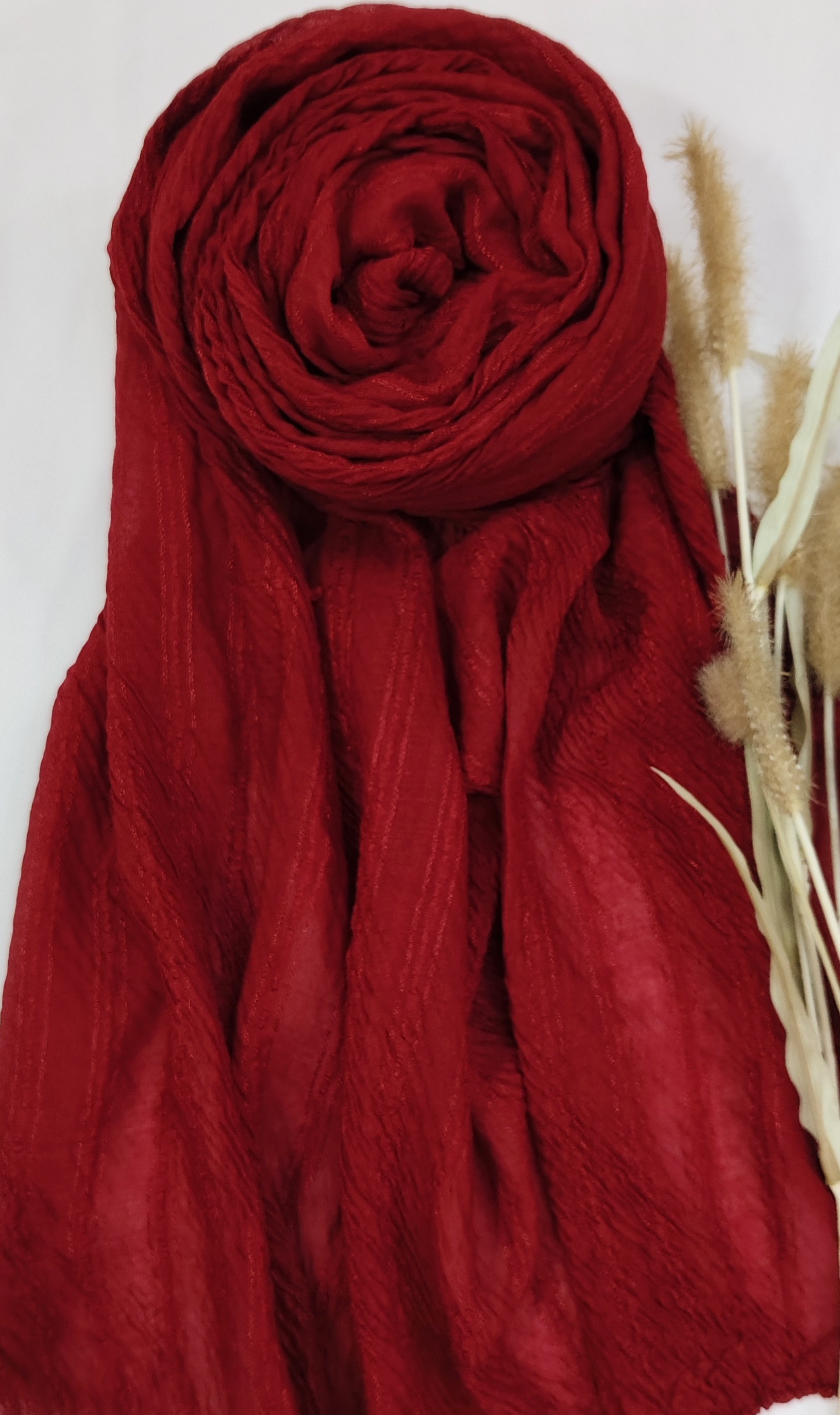 Premium Jasmine Cotton Thread Butti Hijab