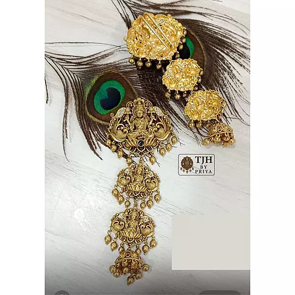 Premium Lakshmi design short Jadabilla- TJ009