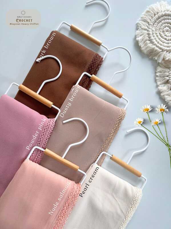 Premium Malaysian Georgette Crochet Border