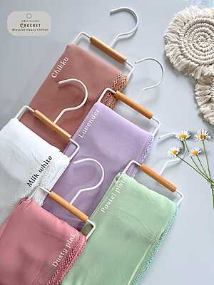 Premium Malaysian Georgette Crochet Border