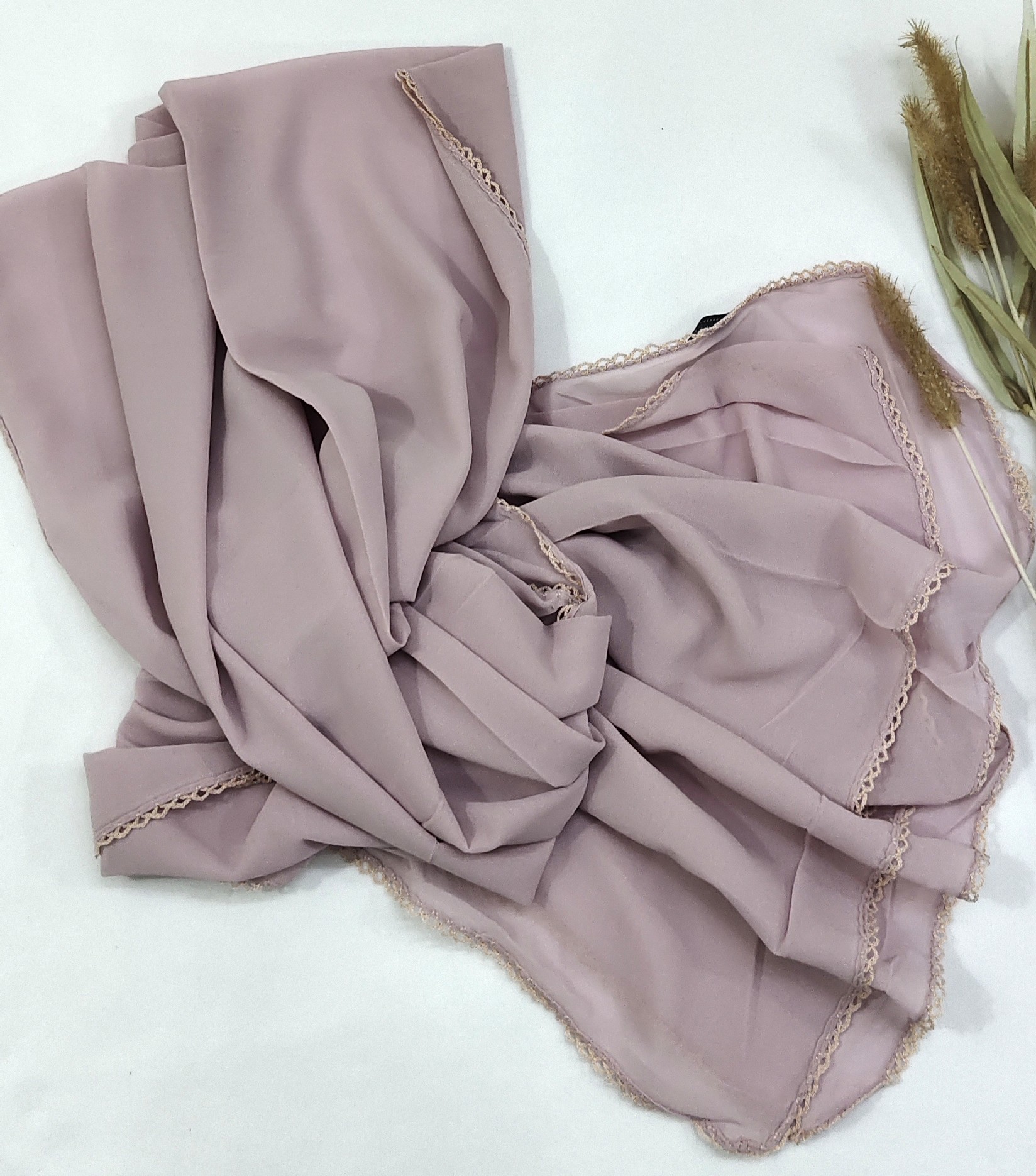 Premium Malaysian Georgette Crochet Border