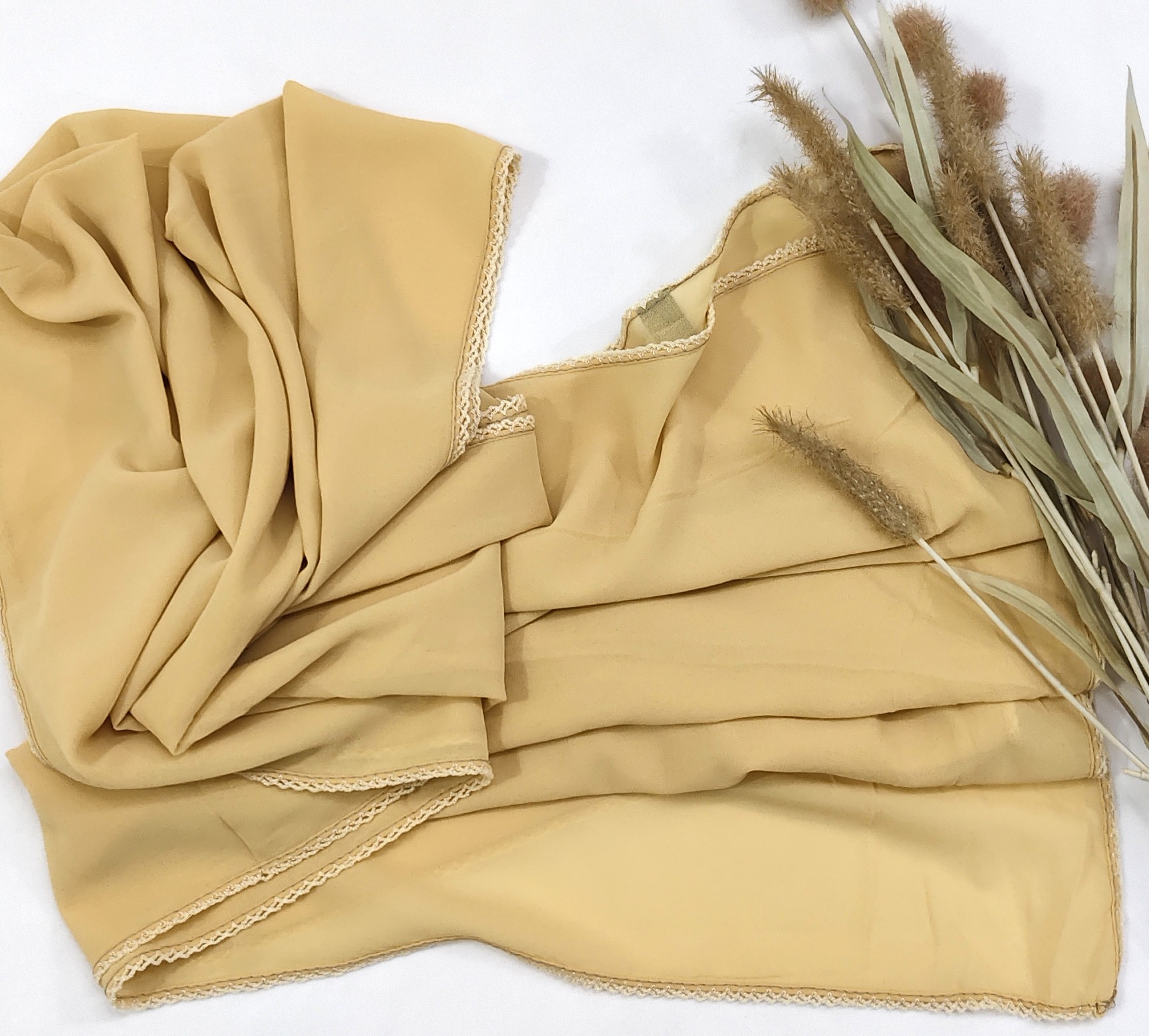 Premium Malaysian Georgette Crochet Border