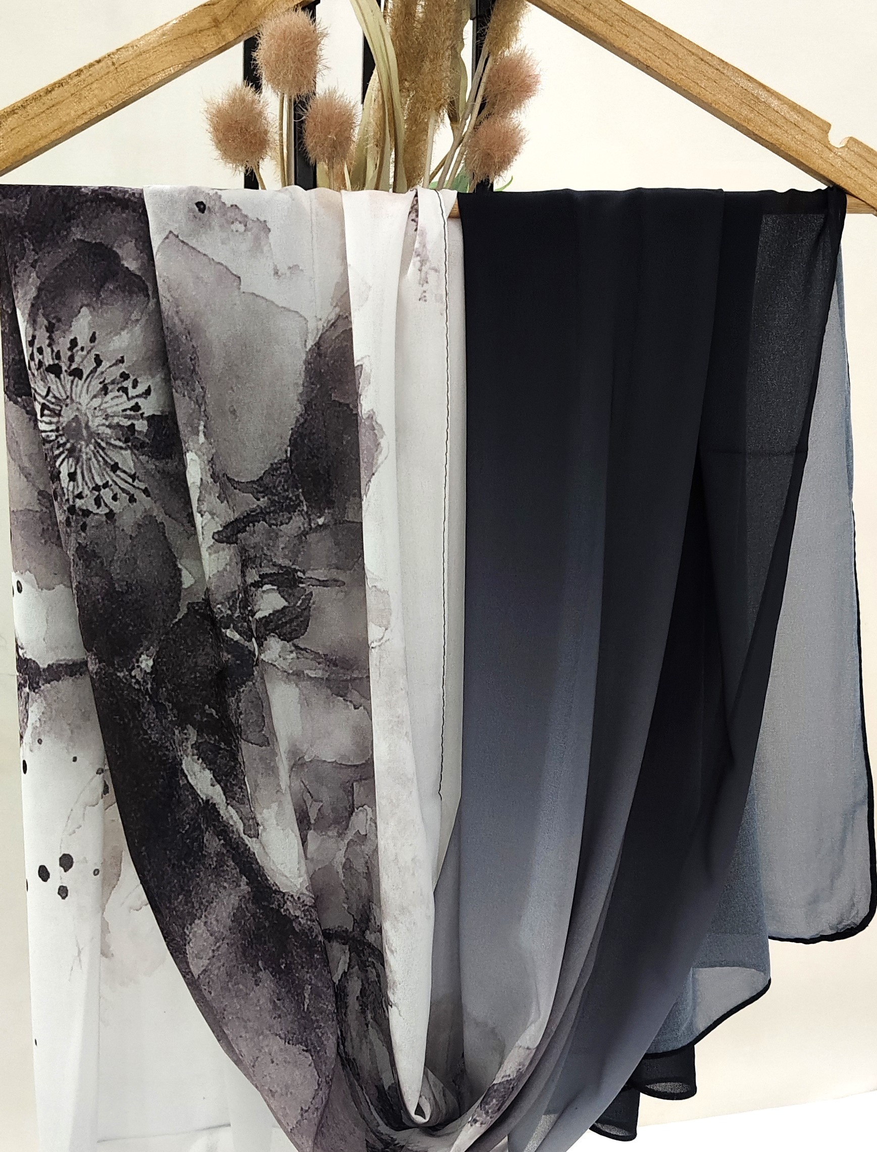 Premium Malaysian Heavy Chiffon MultiColor Hijab