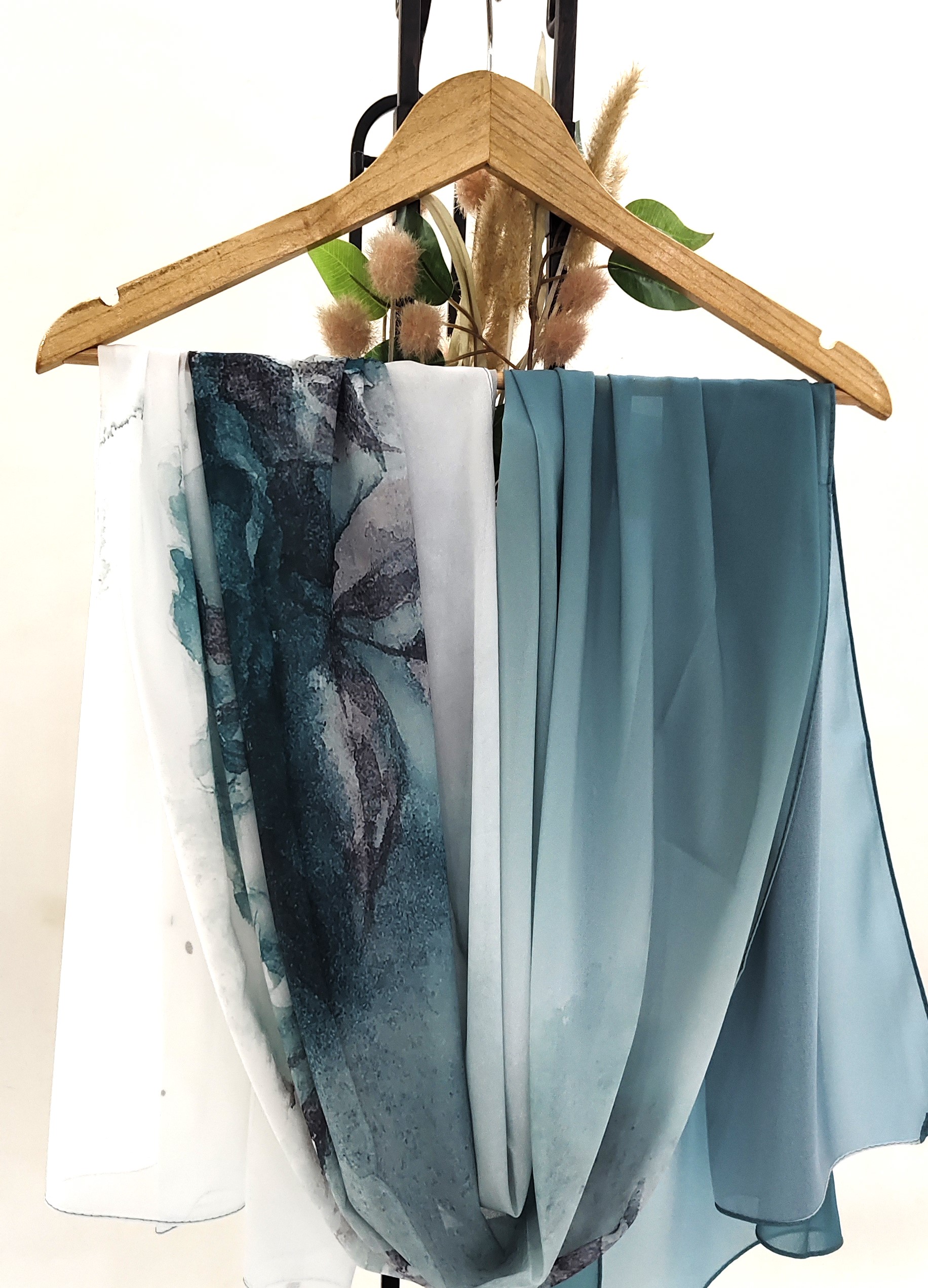 Premium Malaysian Heavy Chiffon MultiColor Hijab