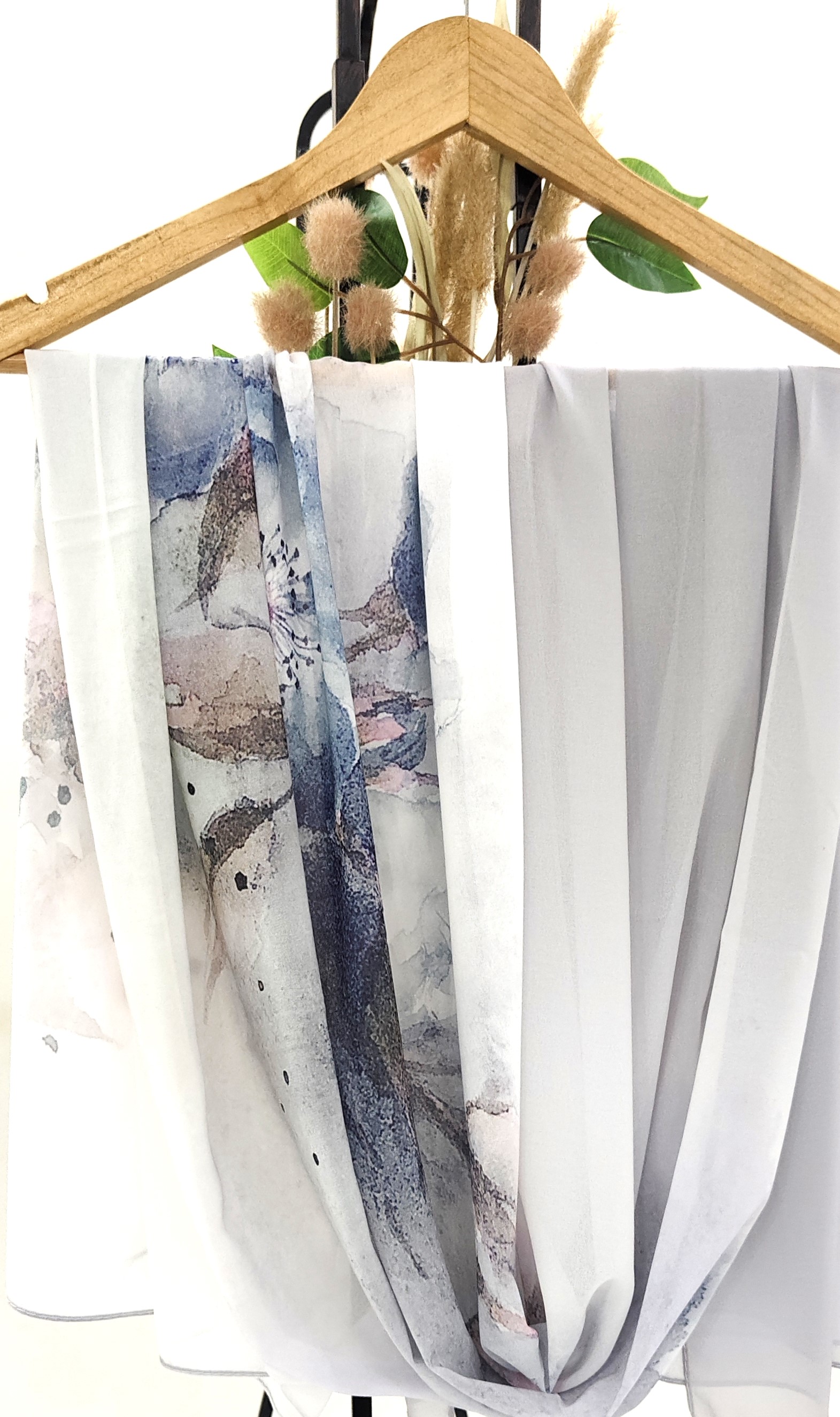 Premium Malaysian Heavy Chiffon MultiColor Hijab