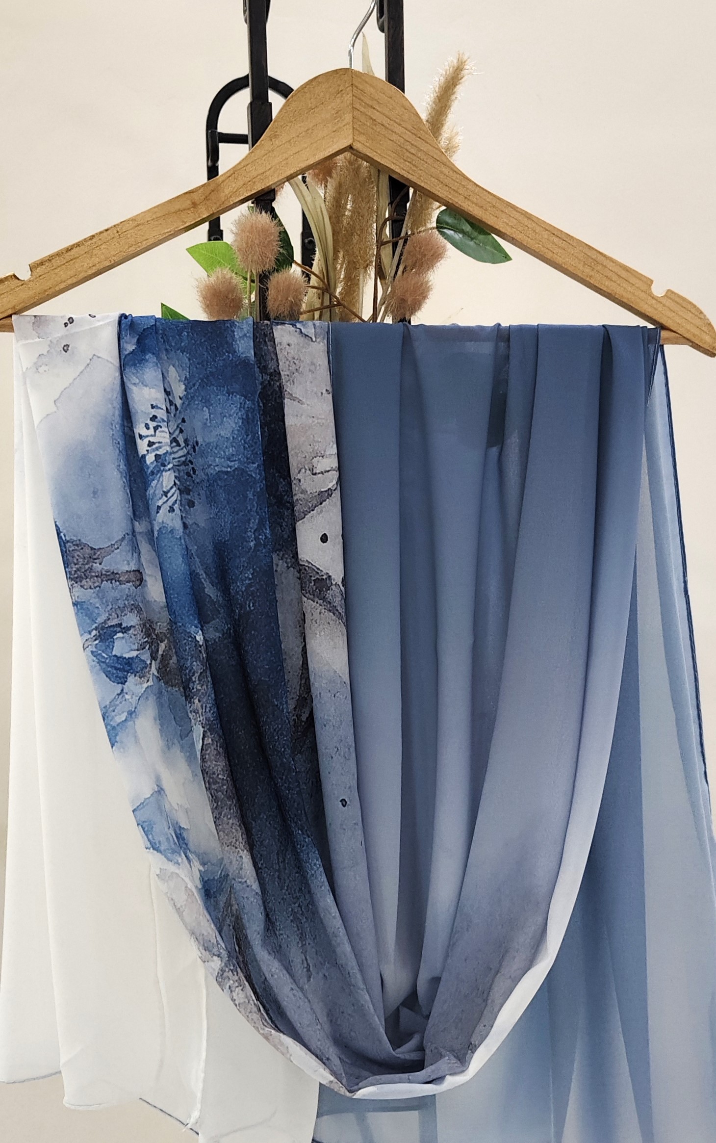 Premium Malaysian Heavy Chiffon MultiColor Hijab