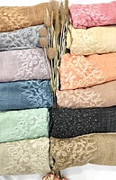 Premium Soft Cotton Embroidery with Crystal Stone