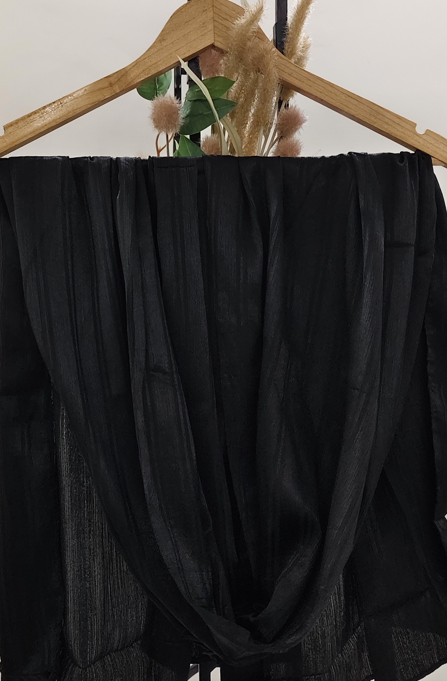 Premium Turkish Self Stripped Muna Satin Hijab