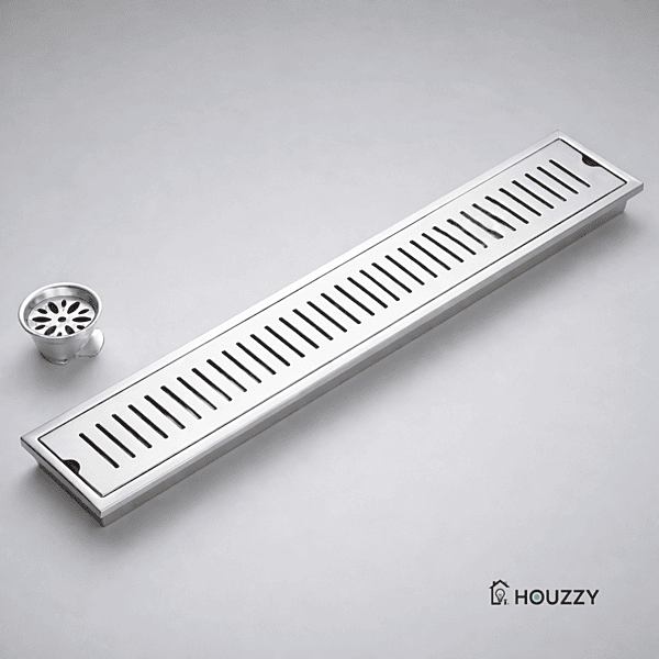 Vertical Shower Drain Channel