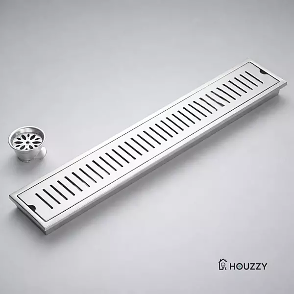 Vertical Shower Drain Channel