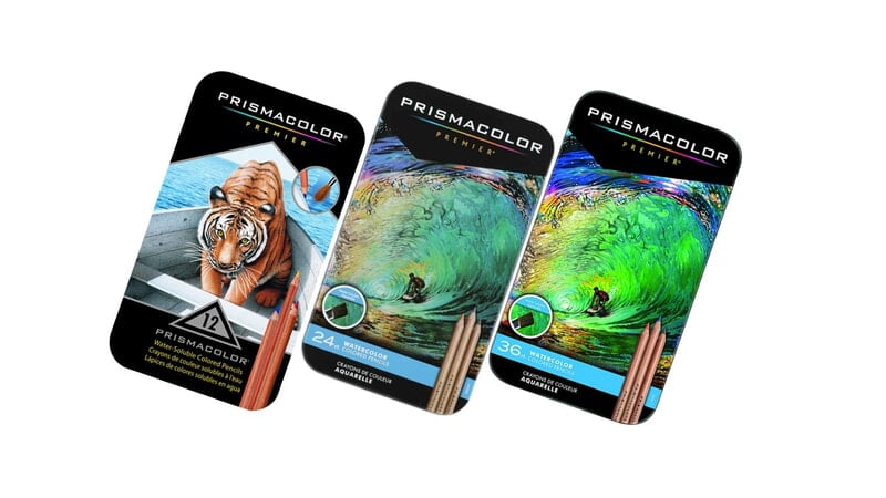 PRISMACOLOR PREMIER WATERCOLOR PENCILS, SET PRISMACOLOR PREMIER WATERCOLOR PENCILS, SET