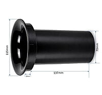 DE115AP-10 AIR PIPE (2 PCS)