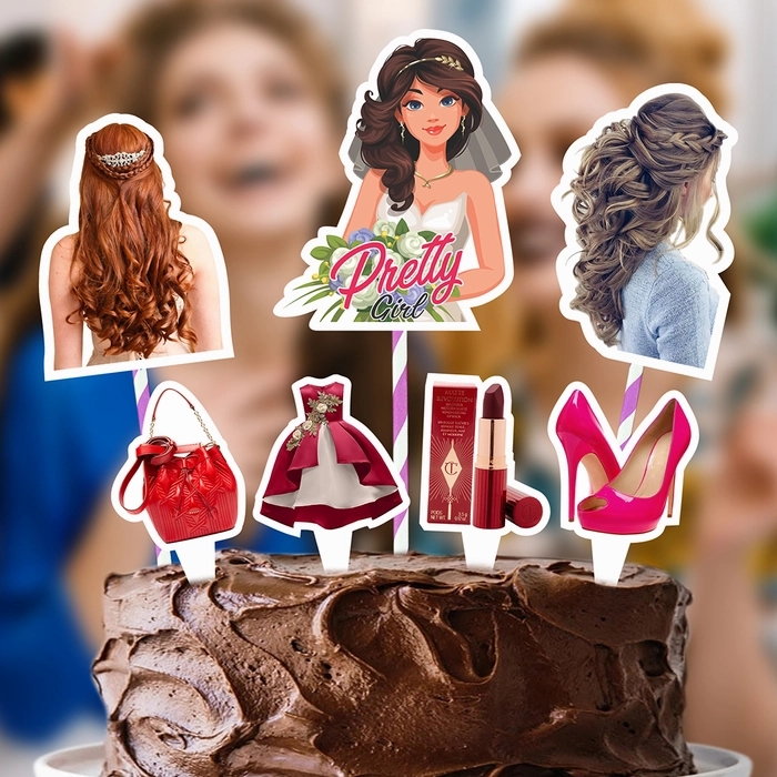 Pretty Girl Decora Theme Topper