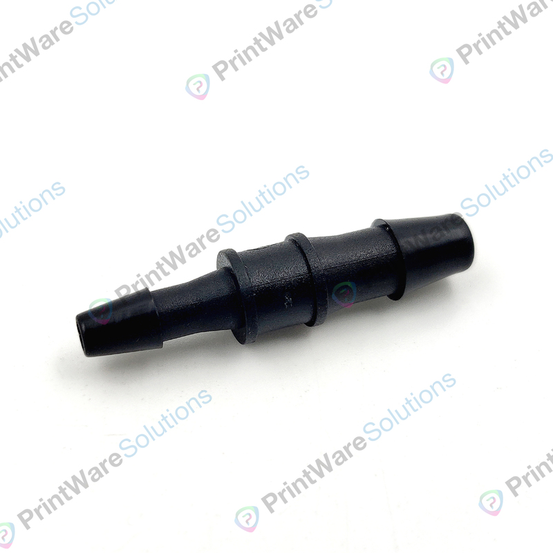 Black Straight Connector 8-6