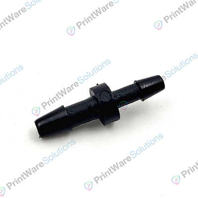 Black Straight Connector 6-4
