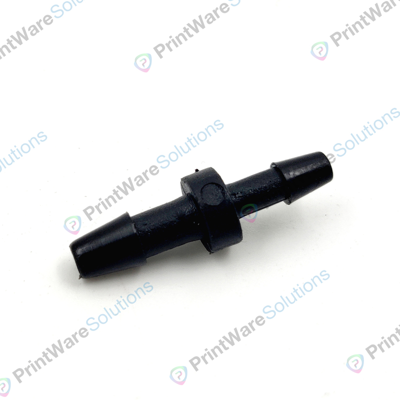 Black Straight Connector 6-4
