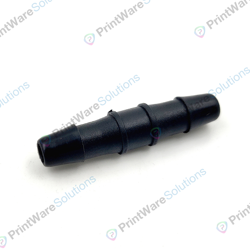 Black Straight Connector 8