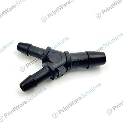 Black Y Connector 8-6